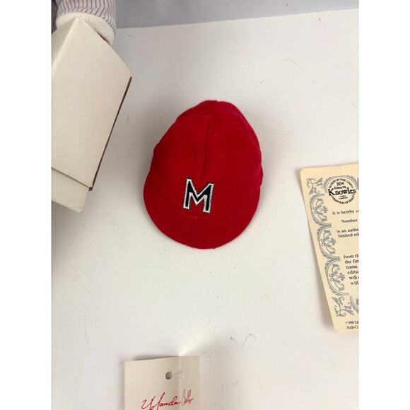 VTG Porcelain Doll Michael By Yolanda Bello Knowles China Company 1991 - Picture 12 of 16